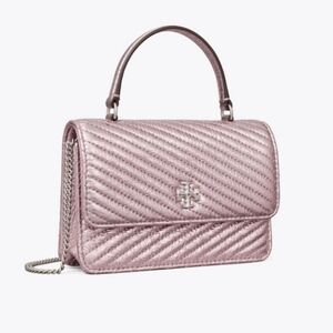 Tory Burch Mini Kira Moto Quilted Bag